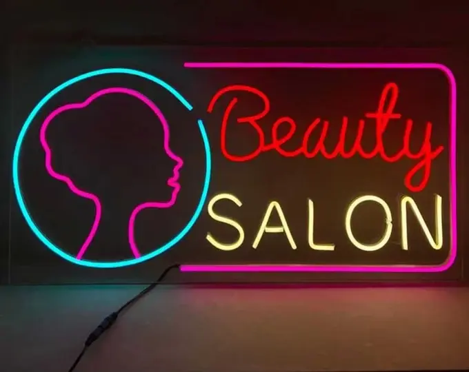 Neon Signs for Hair Salons & Beauty Studios UK: Ideas, Inspiration & How to Order